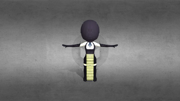 レゼ（ボムVer.) 3D Model