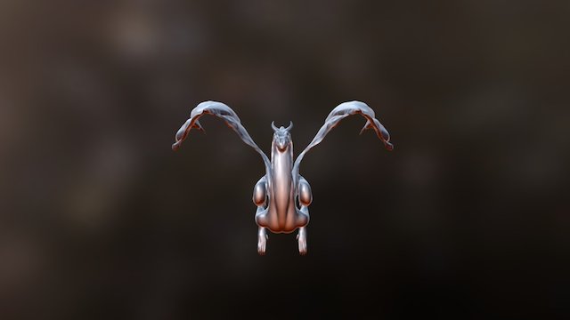 Dragon Escultura 3D Model