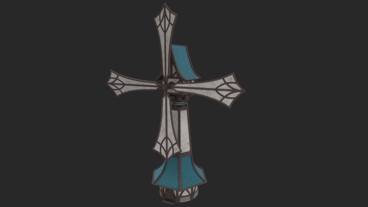 Medieval Fantasy Windmill 3D Model