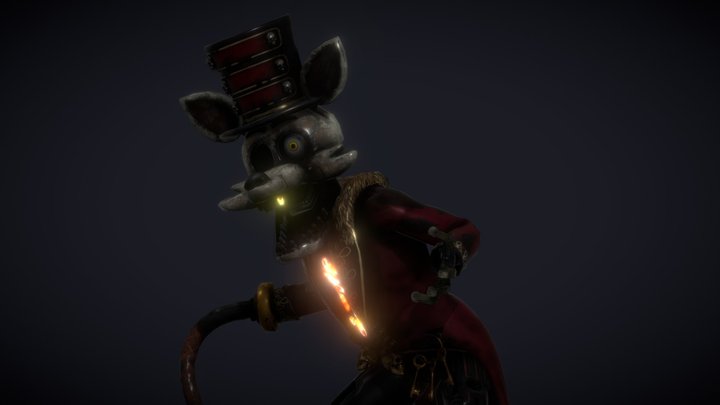 FNaF AR Special Delivery - Ringmaster Foxy – Modelo 3D gratuito STL