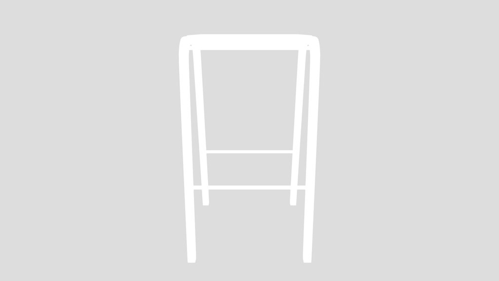 Wooden Top Stool