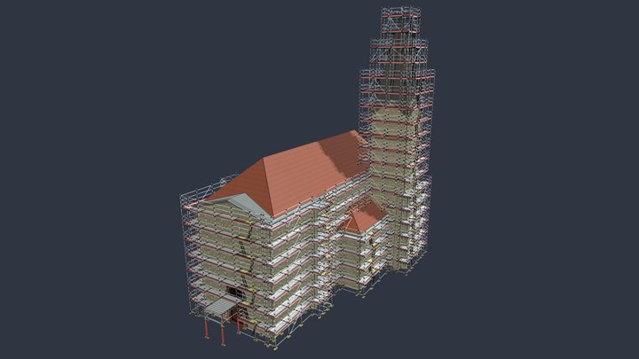 Eglise 3D Model
