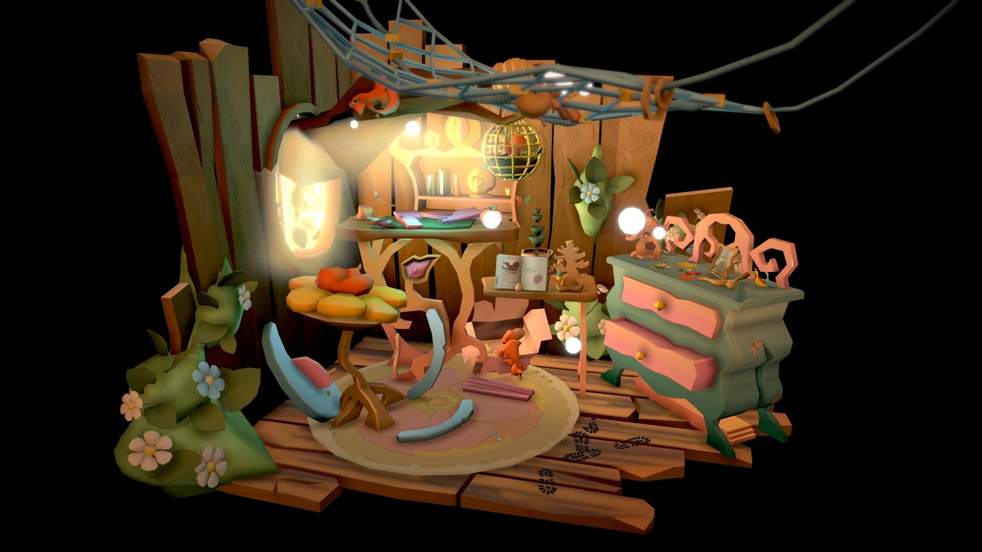 DAE Crib - craftschild rodent hideout - 3D model by KeeraAlliksaar ...
