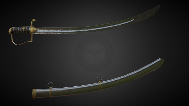 Hussar sabre 3D Model