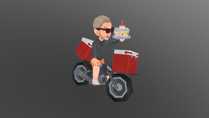 James da Salada de frutas 3D Model