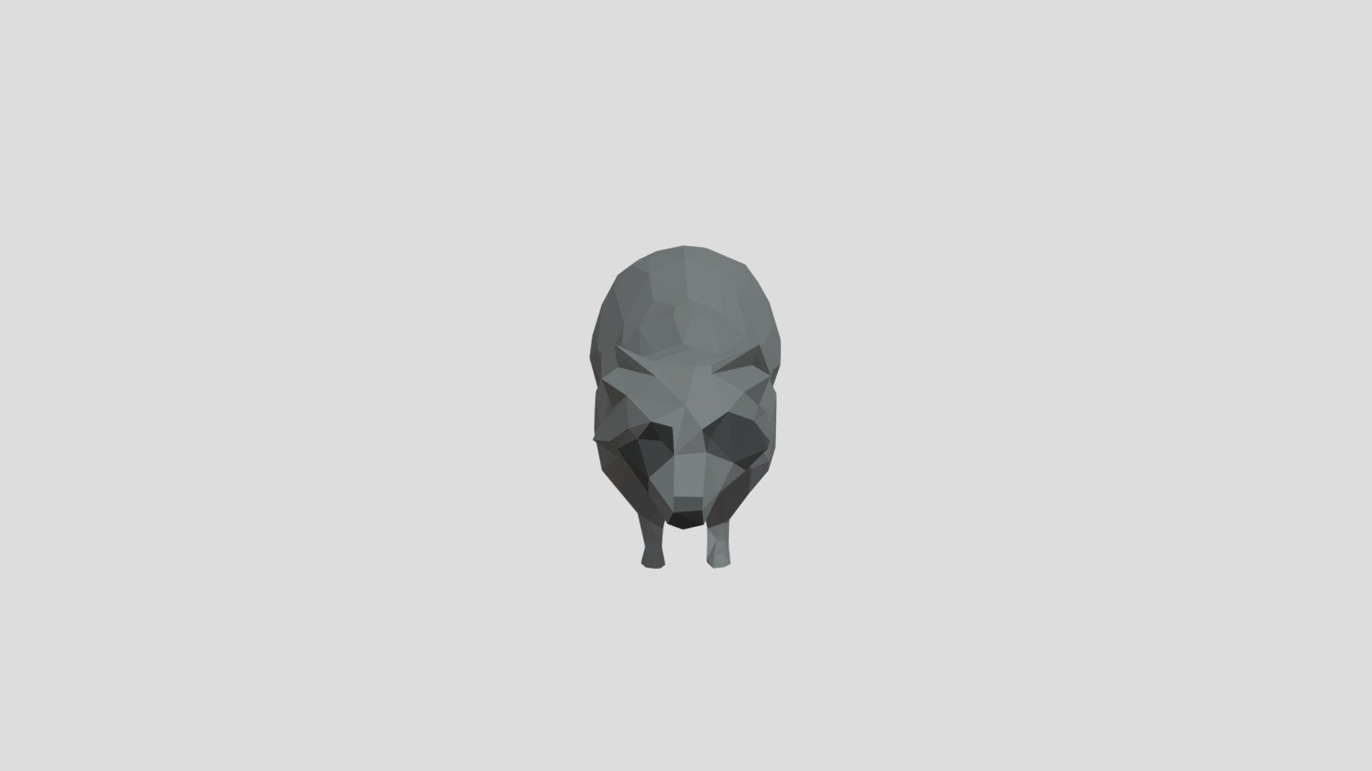 Raccoon from Poly by Google