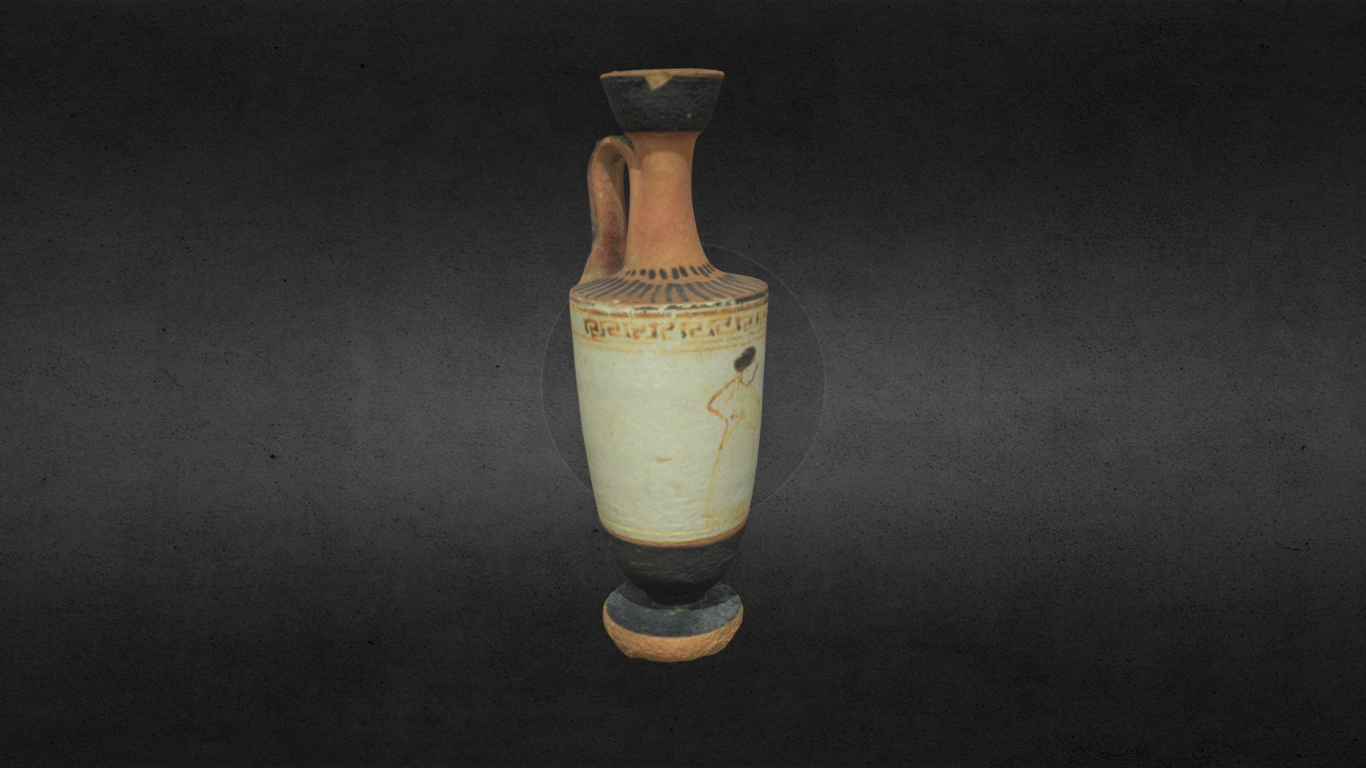 Attic white-ground lekythos