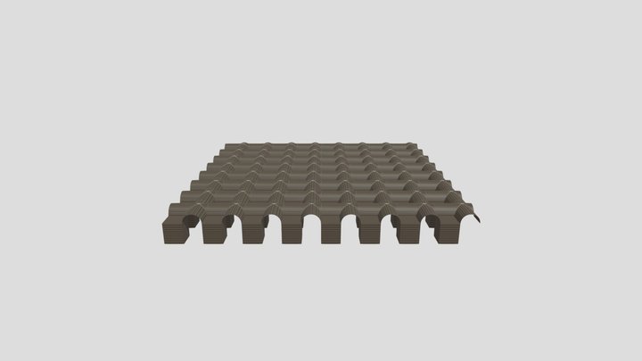 Tuneles Pilares 3D Model
