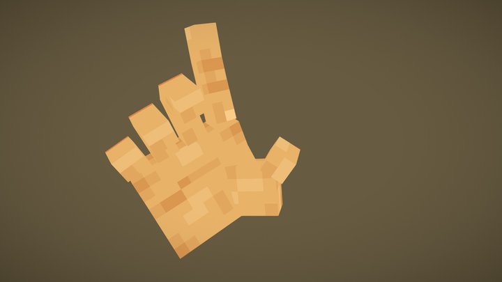 Lito's Hand Model 3D Model