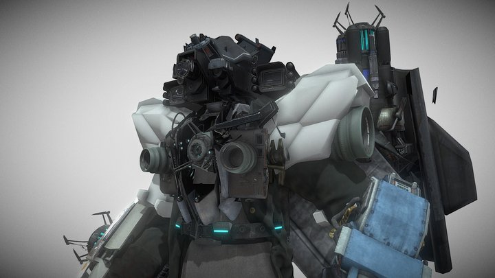 Titan cameraman 3.0 concept 3D Model