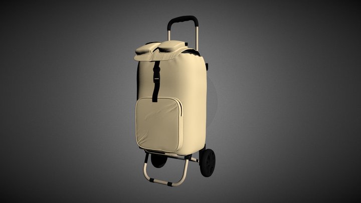 Backpack Cart 3D Model