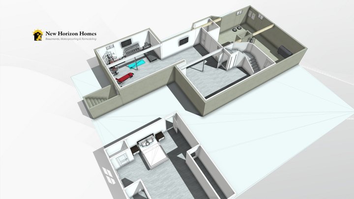 Basement 3D models - Sketchfab