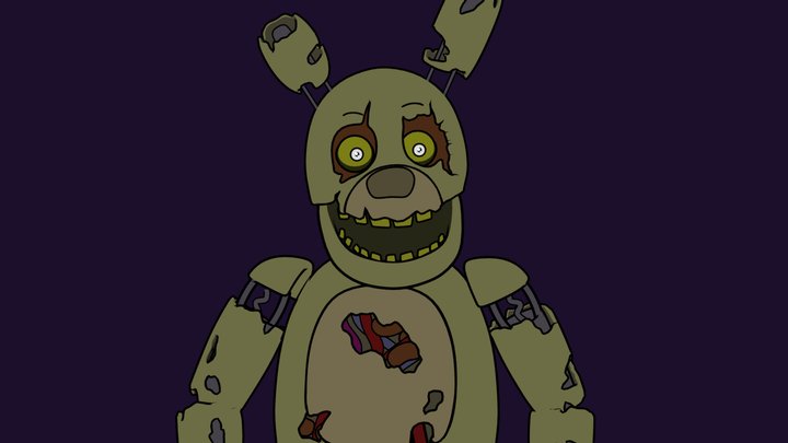 Springtrap 3D models - Sketchfab