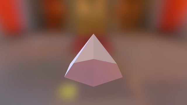 Triangle Dans Pyramide 3D Model