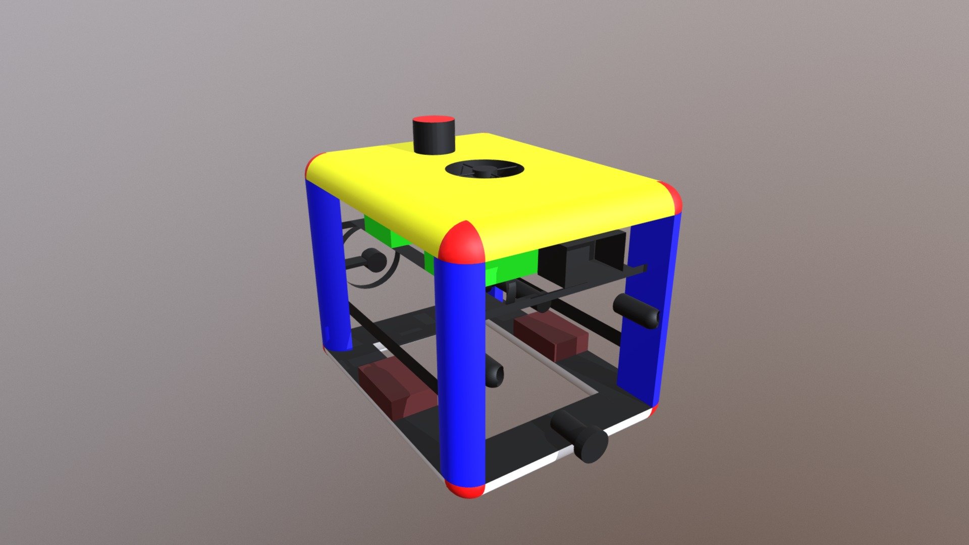 remotely operated underwater vehicle (ROV) - 3D model by Aryan ...