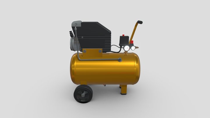 Compressor Practice Model 3D Model