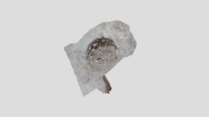 Fire pit. Medieval St Marys Huggate 3D Model