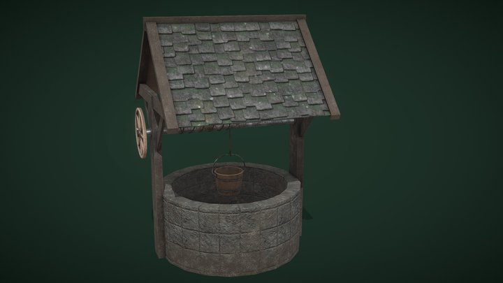 Old Well 3D Model