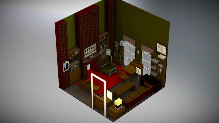 Diorama - Sherlock 3D Model