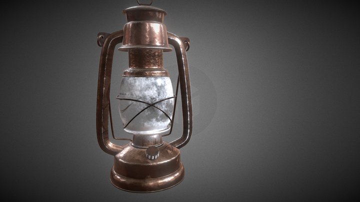 Lantern 3D 3D Model