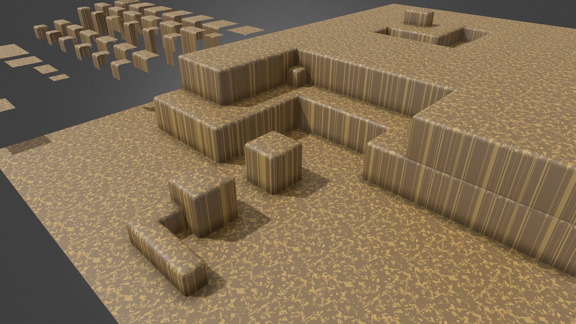 Simple modular level kit - Buy Royalty Free 3D model by tamminen ...