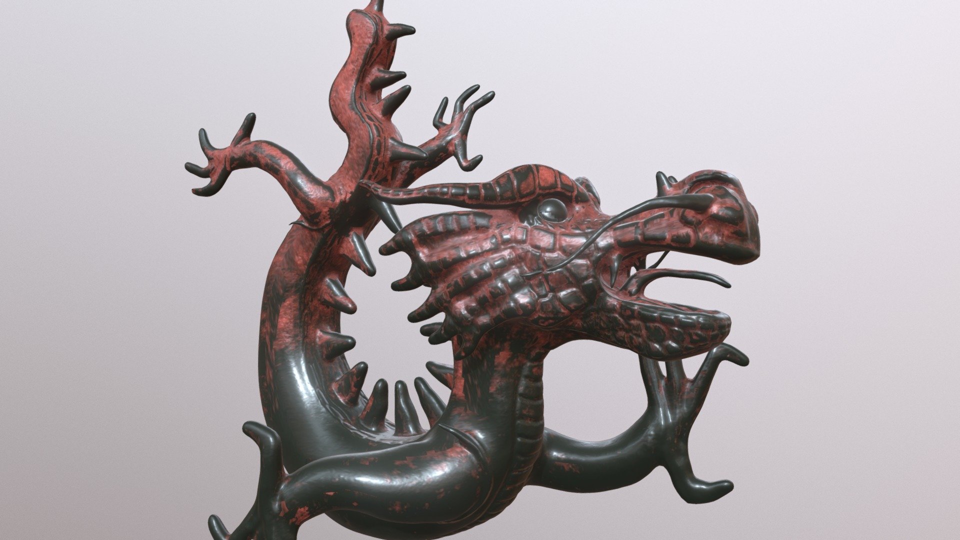Dragon #SculptJanury18 - 3D model by Mikey G (@mags) [7540237] - Sketchfab