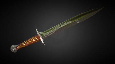 Sting Sword (Lord of the Rings) 3D Model