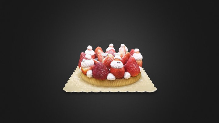 Anco 小紅帽蛋糕 3D Model