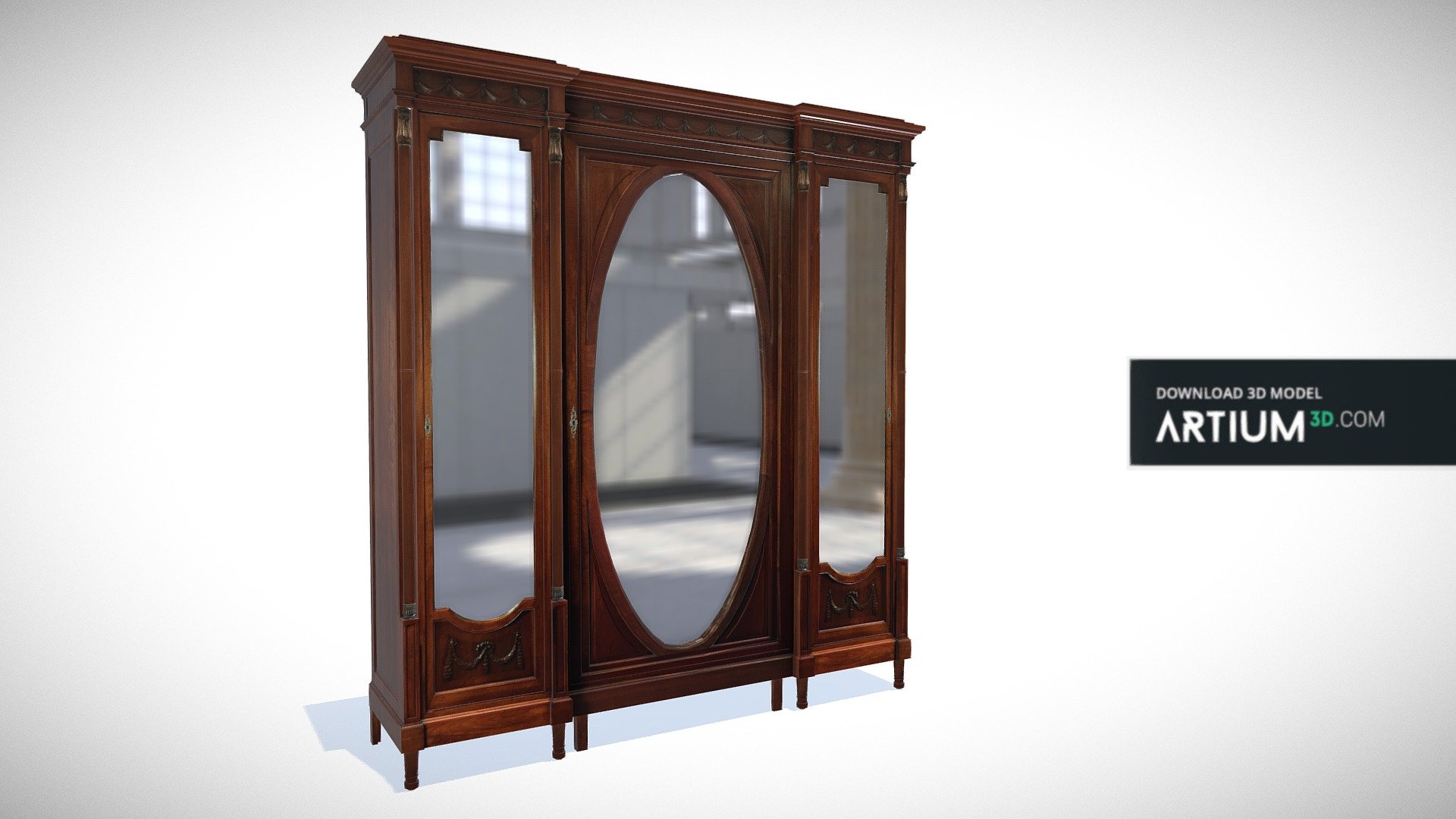 Historicism cupboard – Germany 1880