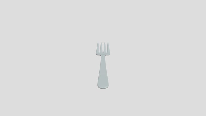 Fork 3D Model