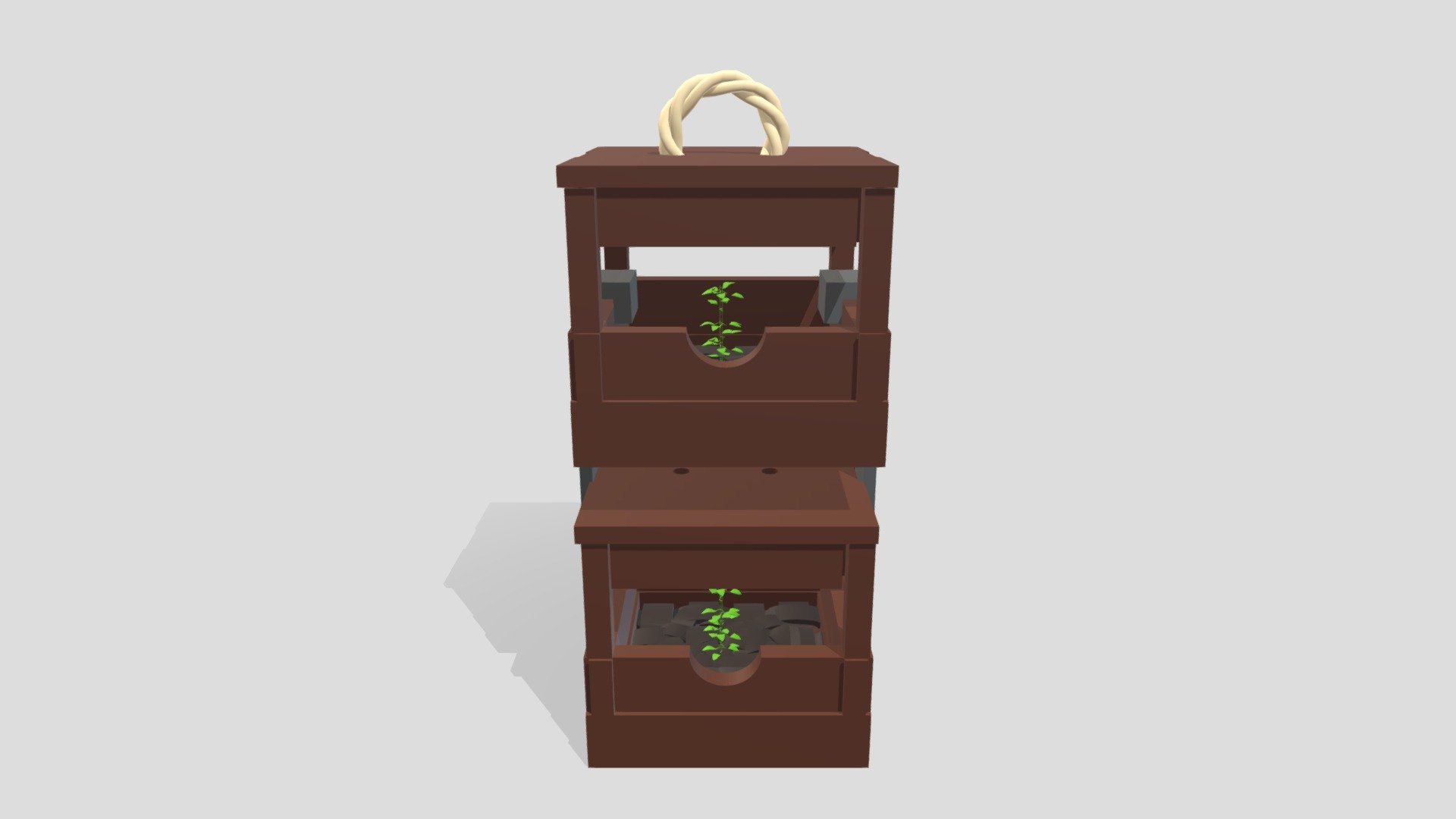 Stacked Boxes - 3D model by jdenwan [75419f7] - Sketchfab