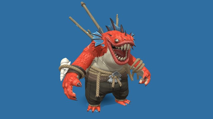 Peter Fishmouther Tribute 3D Model