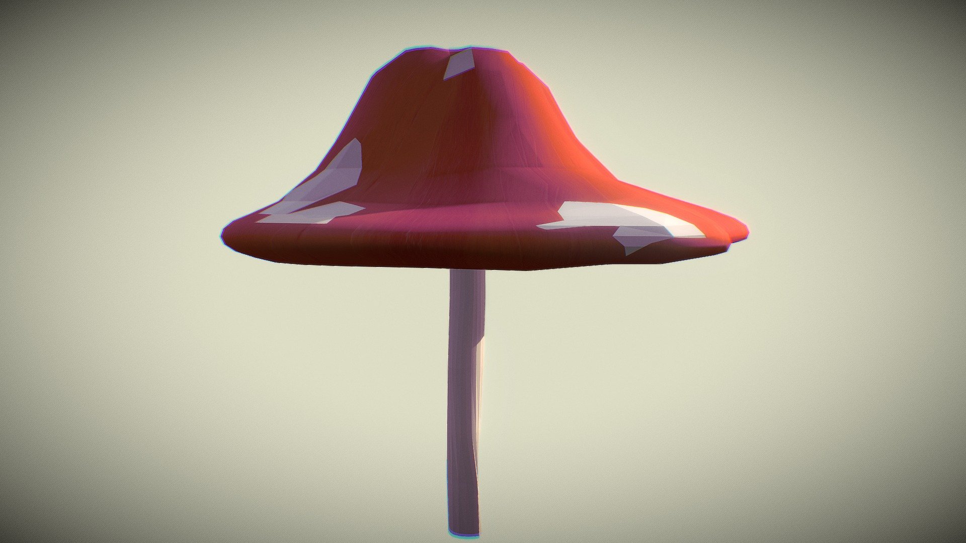 Low Poly Mushroom Download Free 3D model by Raineo.Dayz [7541ed0