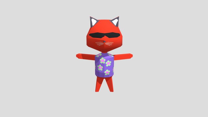 gatito 3D Model