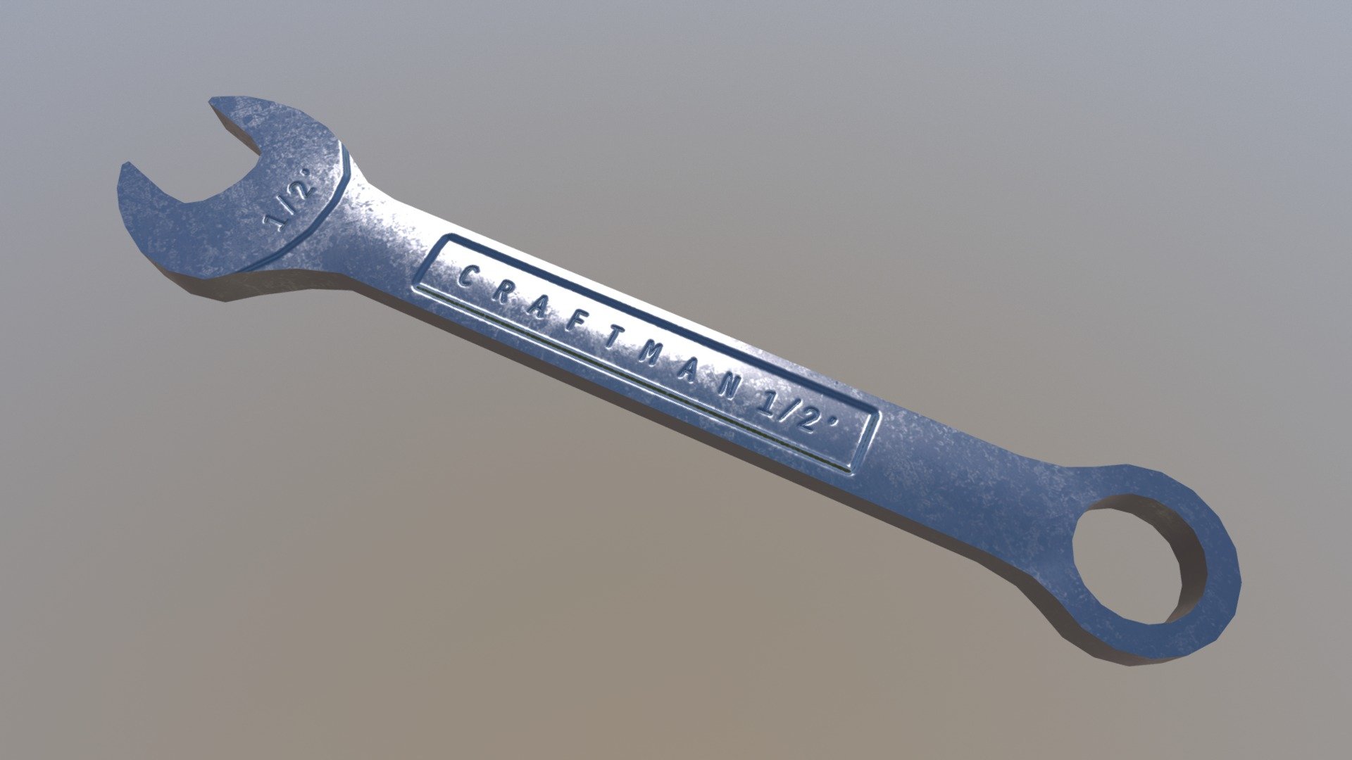 Weapon Wrench - 3D model by Todarac.