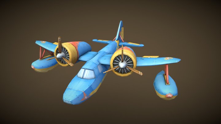 Flying Circus - DAE Game Art Assignment 3D Model