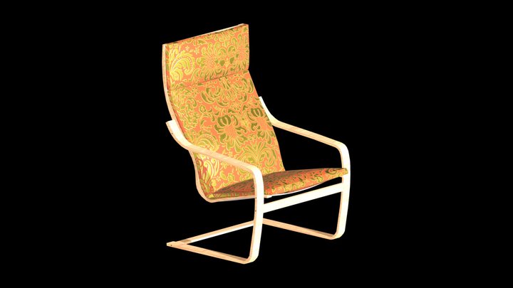 Kian Poang Chair 3D Model