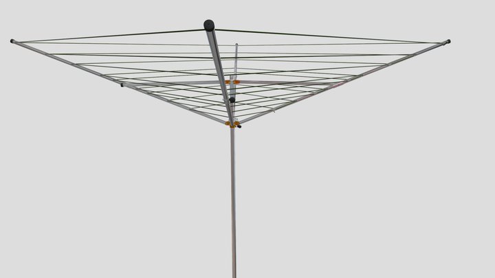 Breezecatcher clothesline TS4-140-E 3D Model