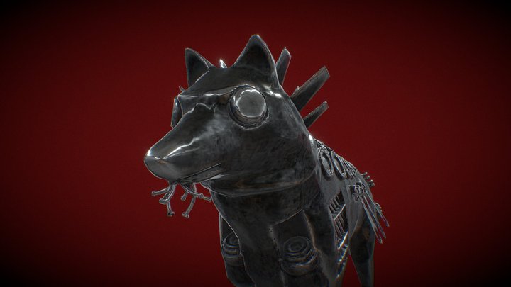 Dog 3D Model