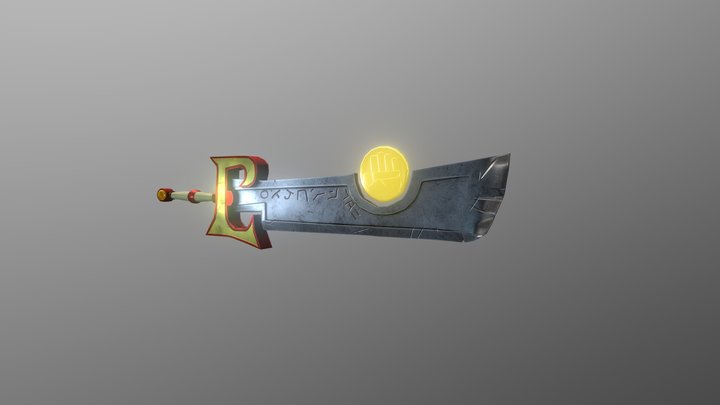 Ashbringer - Blade of the Scarlet Highlord 3D Model