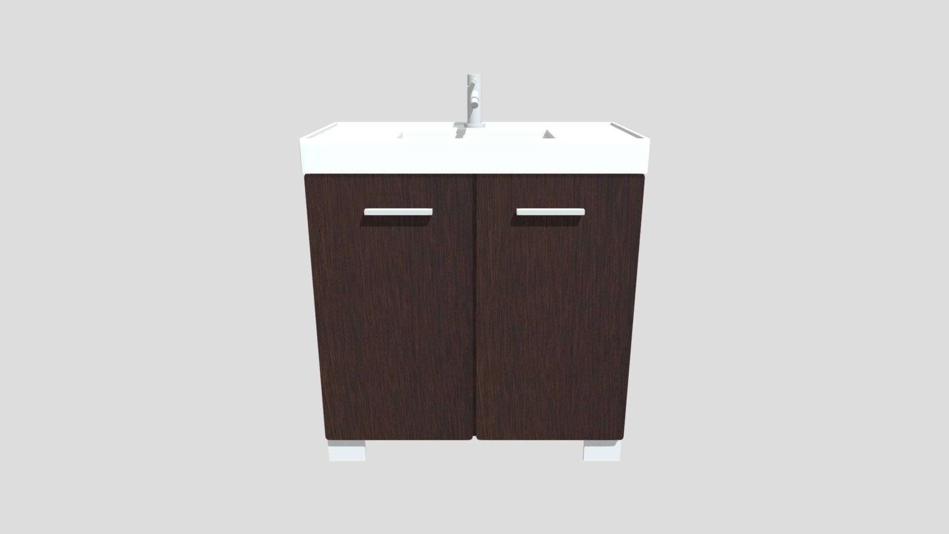 Washbasin with cabinet