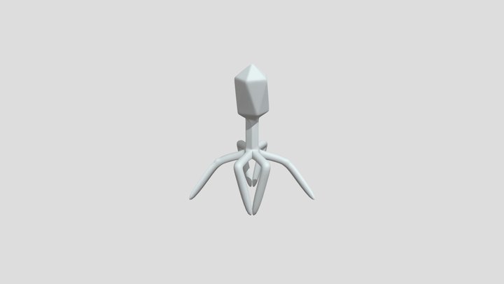 Bacteriophage Game Exporter 3D Model