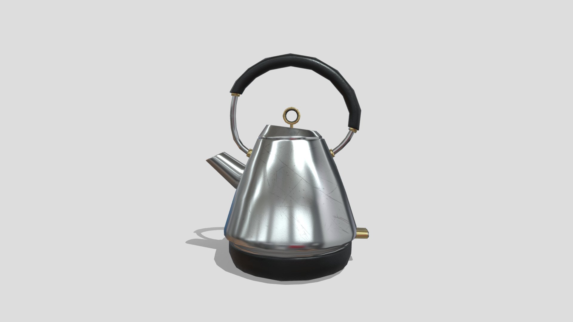 lowpoly teapot