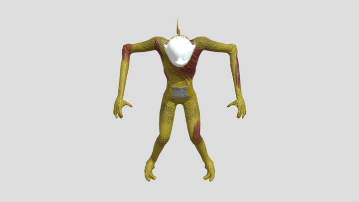 Lala St 3 Mutated 3D Model