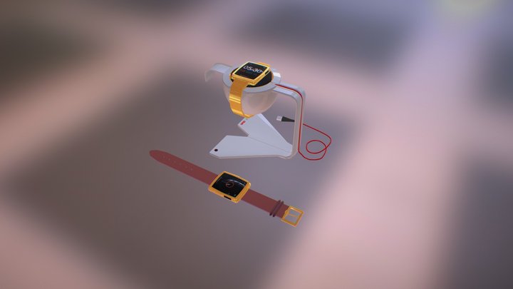 Revault DUO - Dual Charger 3D Model