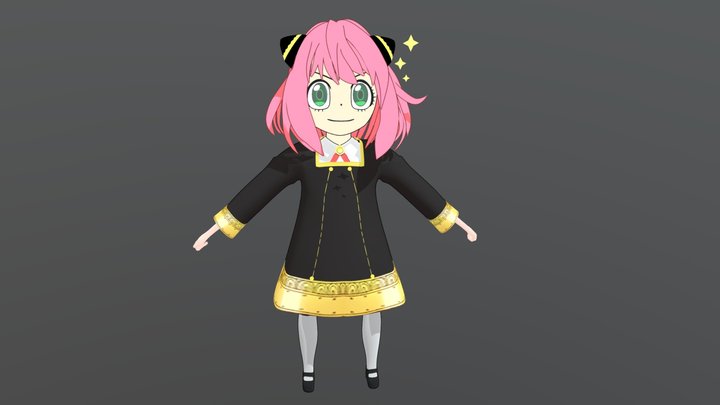 Anya 3D Model