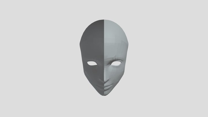 Head Topology Examples 3D Model