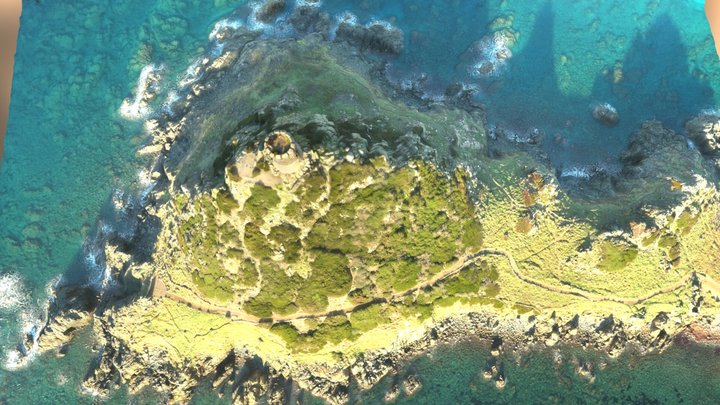 Pointe de la Parata,  Corsica – Modelo 3D gratuito STL