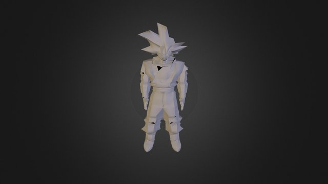Goku 3D Model