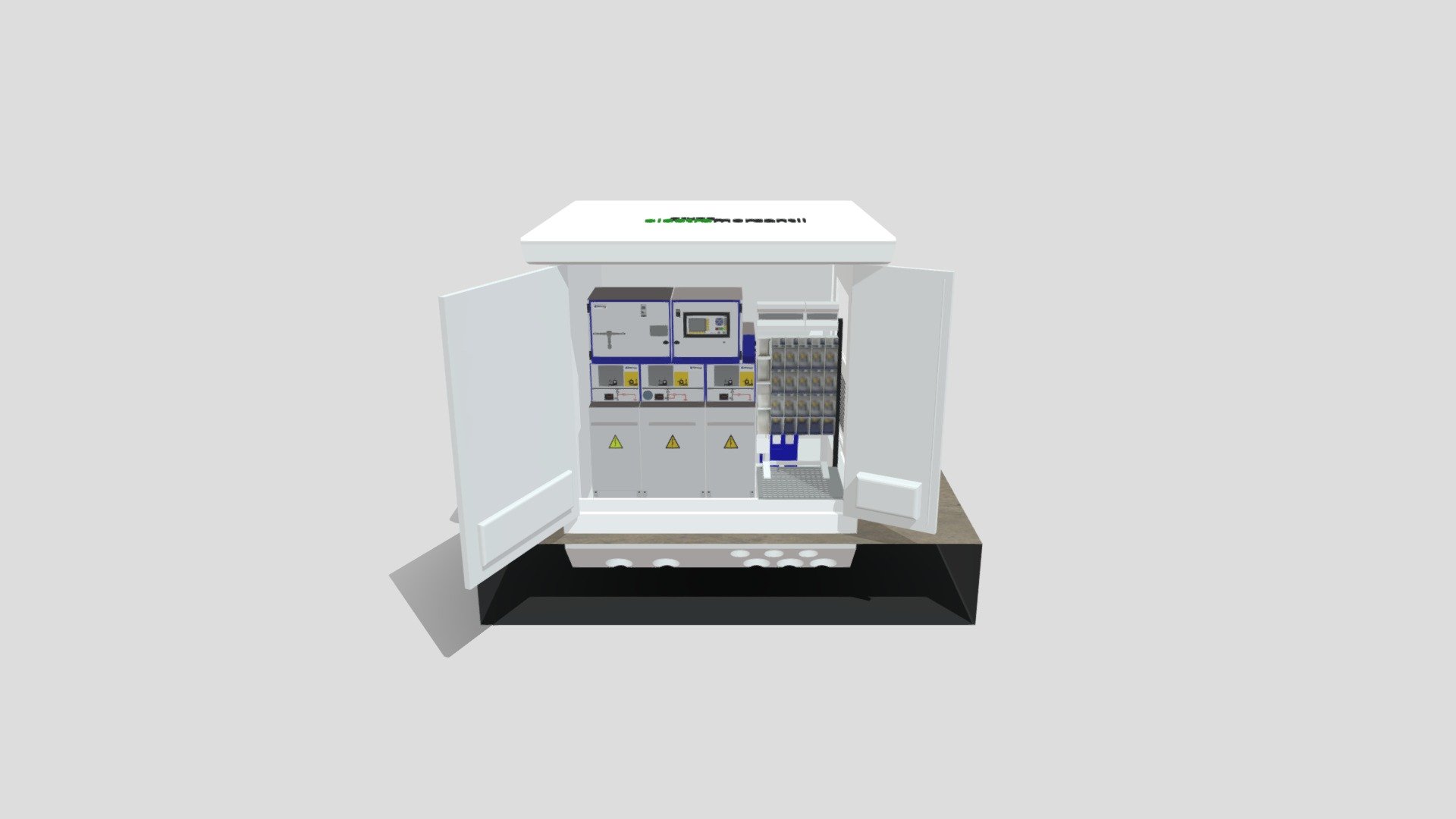 GrupoElectromercantil_Miniblock Smart_2LP - 3D model by ...